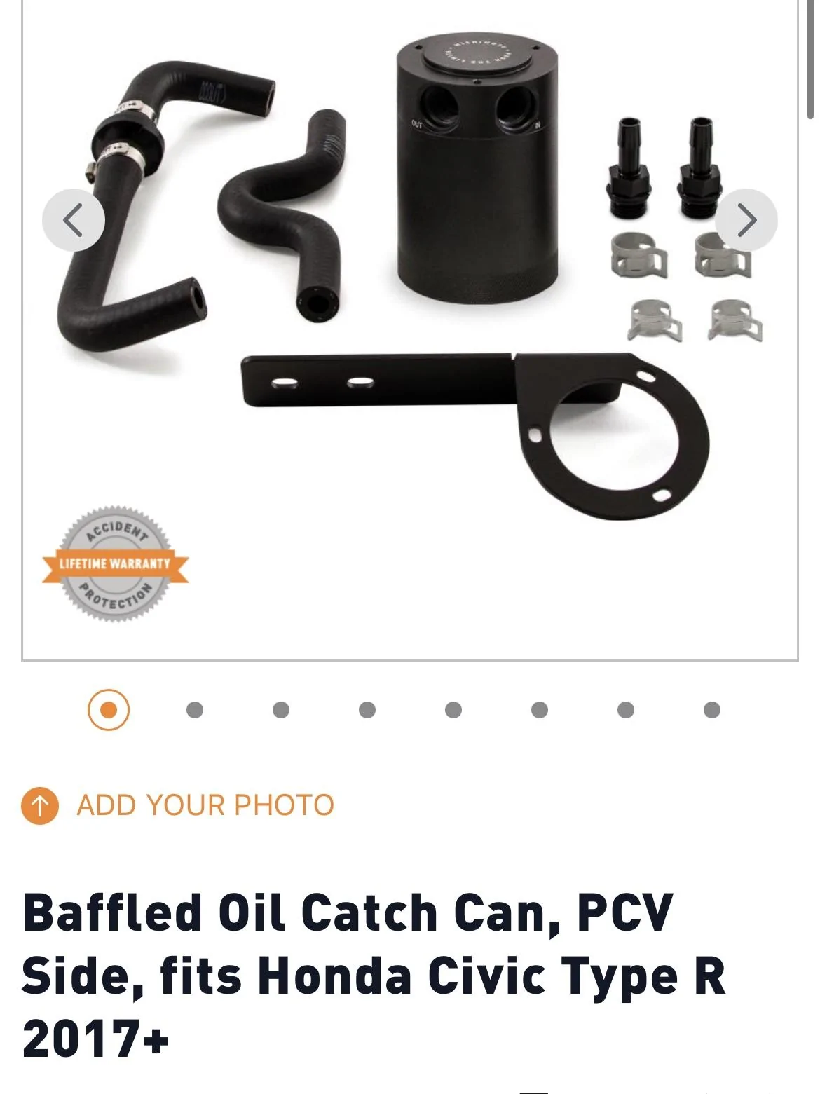 11th Gen Honda Civic Mishimoto oil catch can IMG_7725