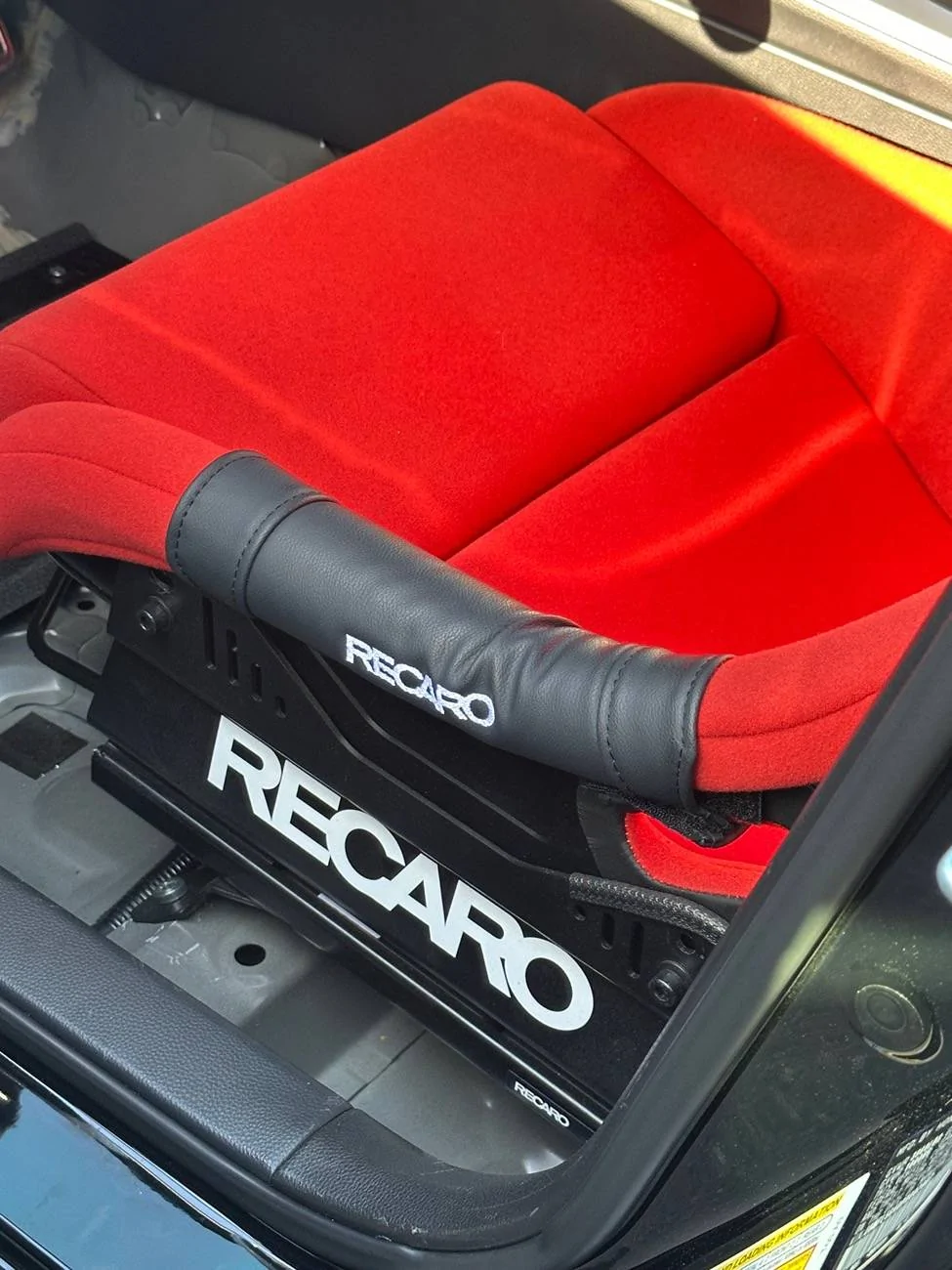 11th Gen Honda Civic For Trade: Red Recaro Pole Position Bucket Seat IMG_8138
