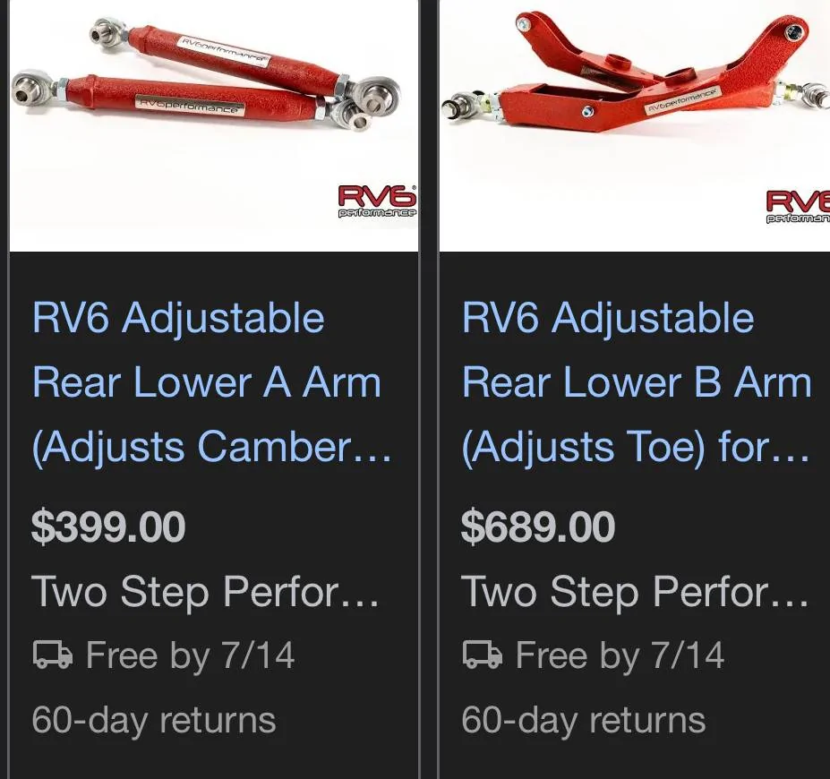 11th Gen Honda Civic Do you need a toe arm if you wanna run -2.3 camber in the rear? IMG_8198