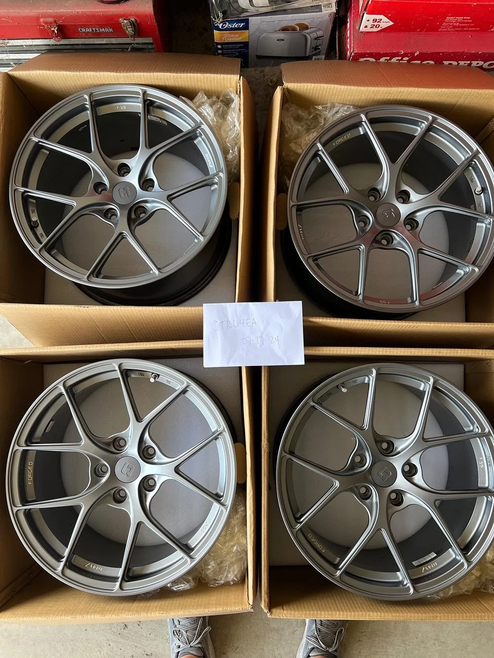 11th Gen Honda Civic Titan-7 T-S5 Satin Titanium SOLD IMG_8242