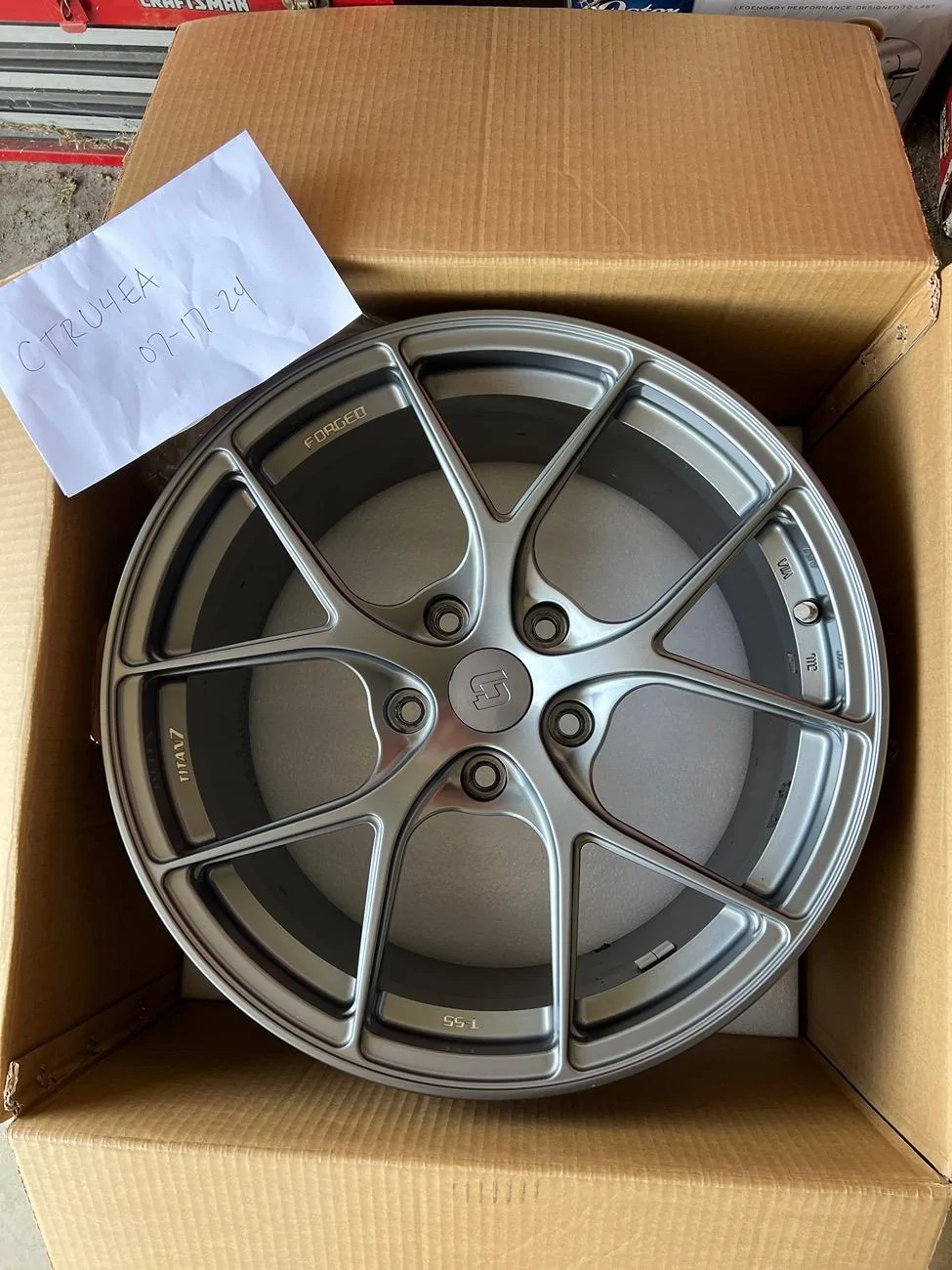 11th Gen Honda Civic Titan-7 T-S5 Satin Titanium SOLD IMG_8245