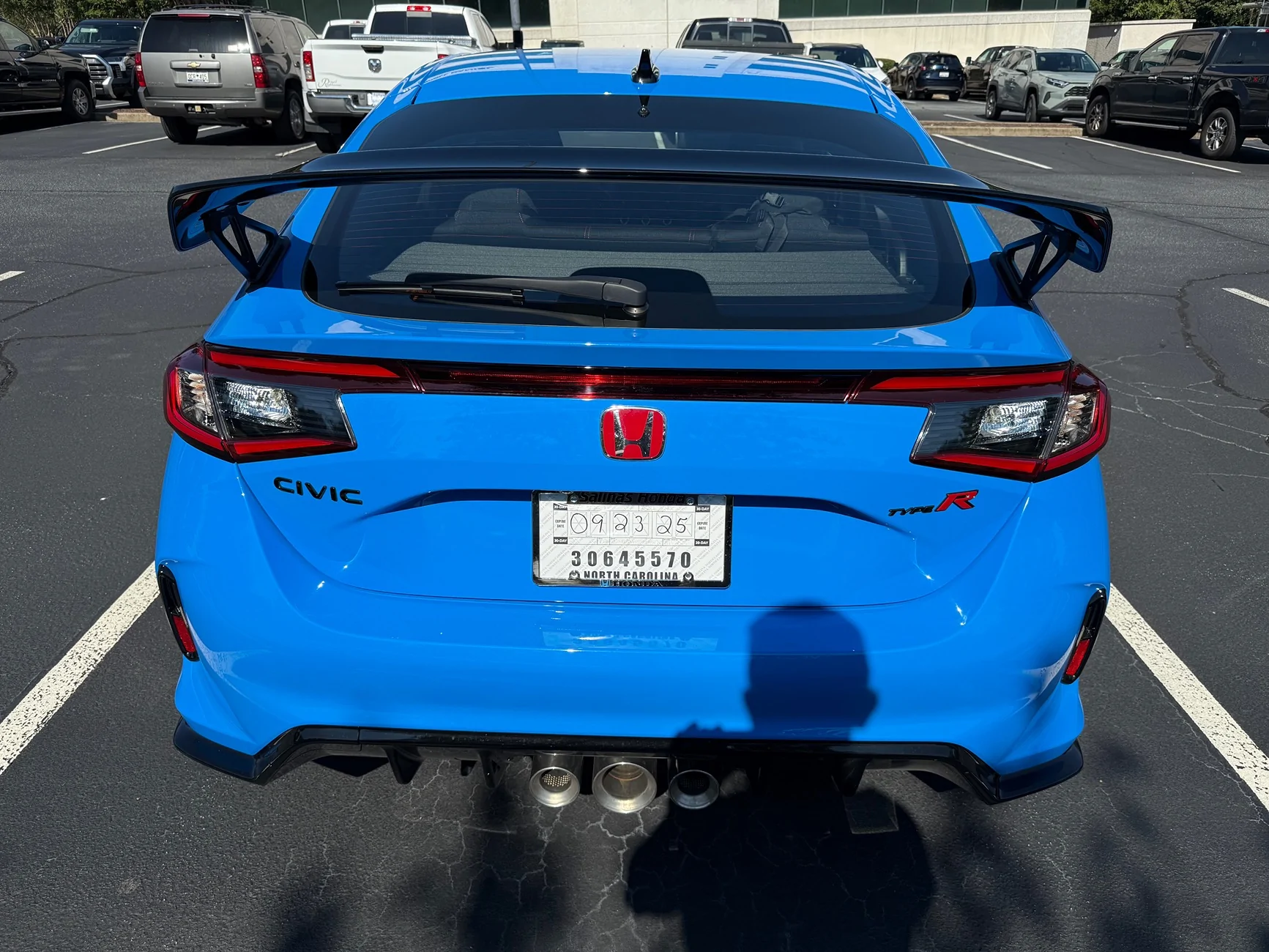 11th Gen Honda Civic 2025 Boost Blue Type R IMG_8332