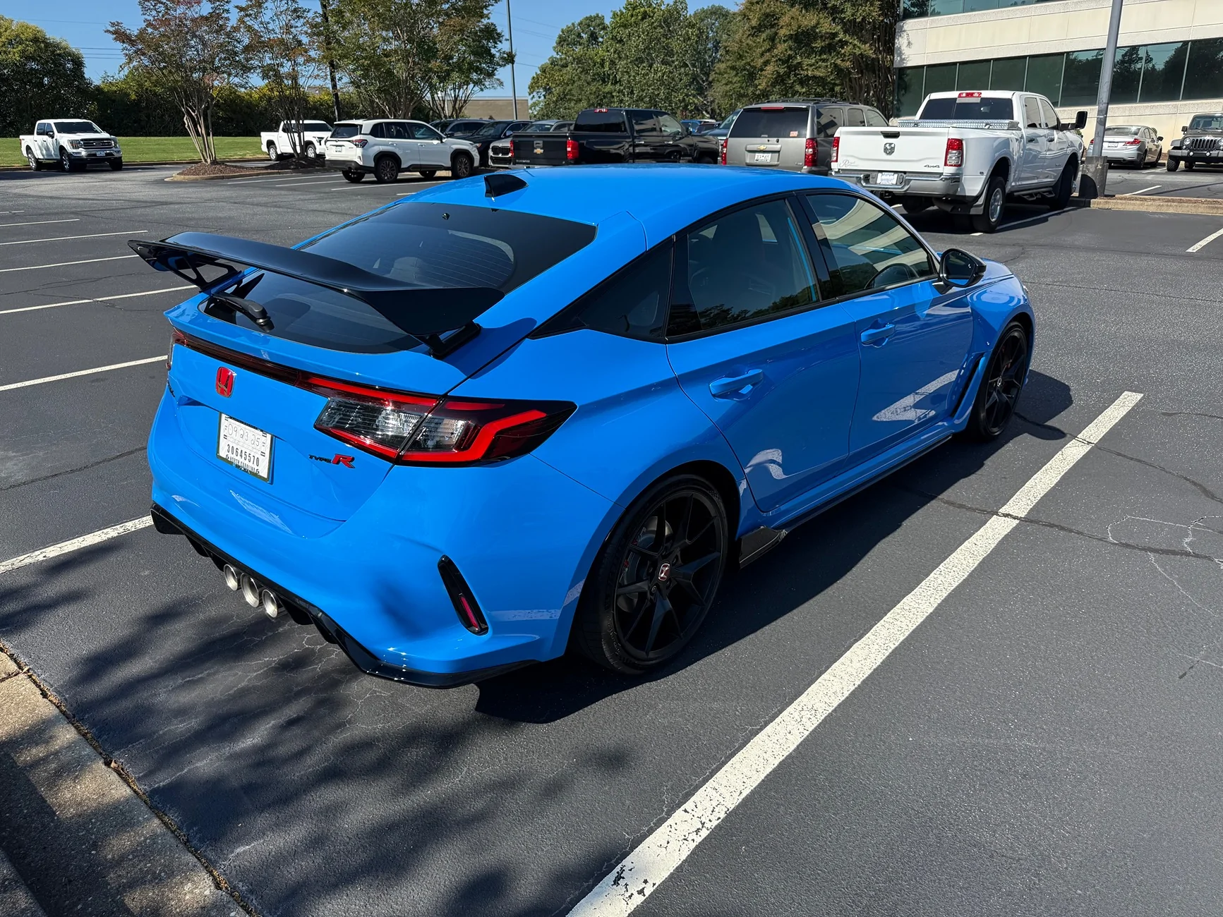 11th Gen Honda Civic 2025 Boost Blue Type R IMG_8333