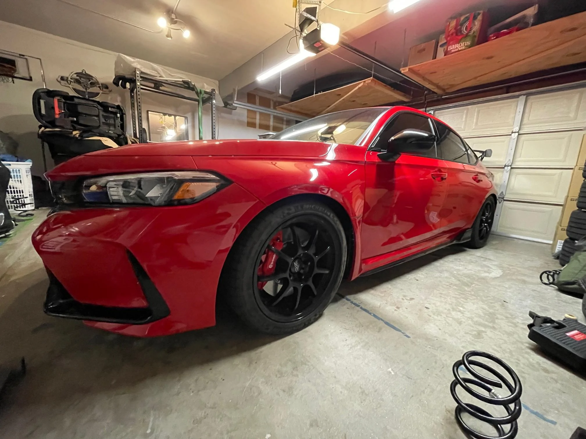 11th Gen Honda Civic FS SoCal: OZ Racing Alleggerita HLT 18x8.5 +40 Satin Black w/Michelin Pilot Super Sports IMG_8335