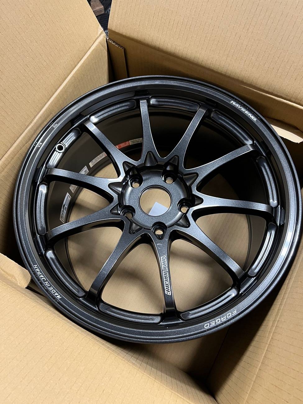 11th Gen Honda Civic RAYS Volk Racing CE28N Plus 18x9.5 +38 IMG_8413