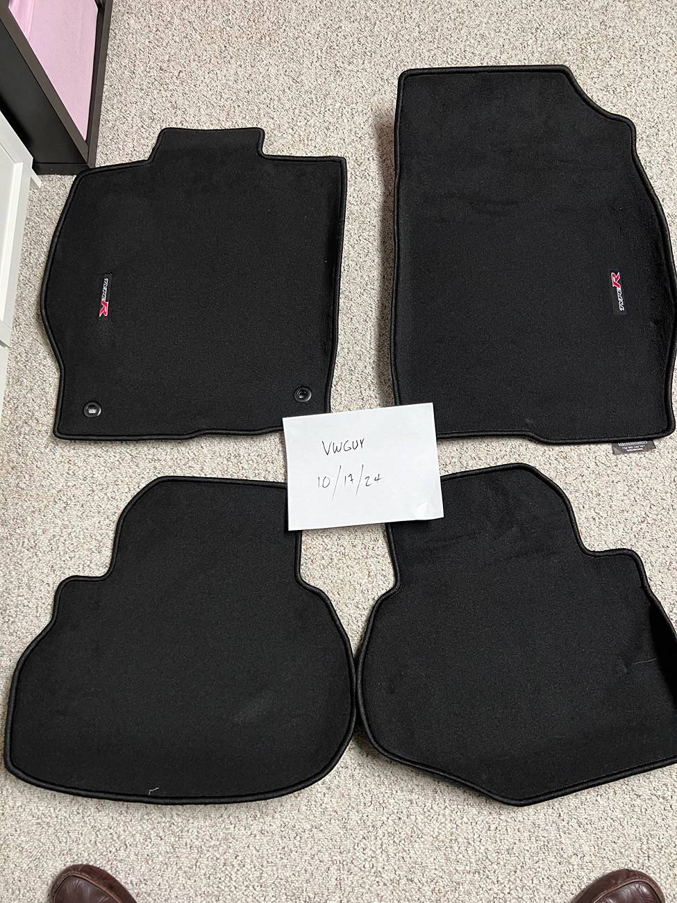 11th Gen Honda Civic Remark Ti Exhaust, PRL HVI intake, alcantara wheel, black carpeted mats IMG_8421