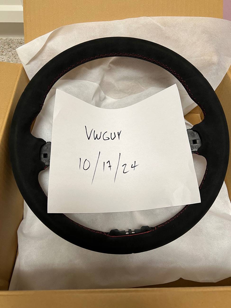 11th Gen Honda Civic Remark Ti Exhaust, PRL HVI intake, alcantara wheel, black carpeted mats IMG_8422