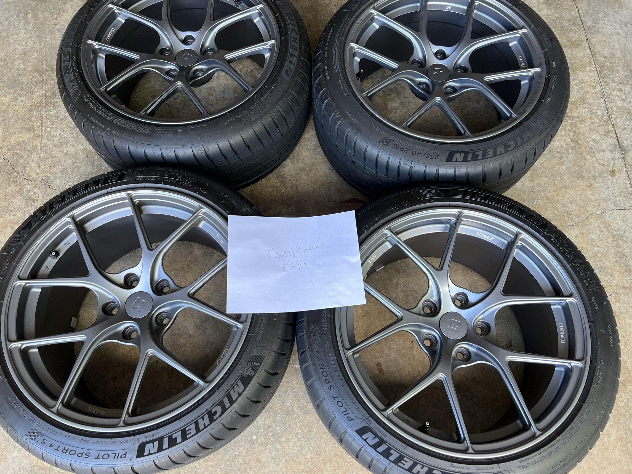 11th Gen Honda Civic Titan TS5 (Satin titanium) w/ titanium lug nuts + Michelin Pilot PS4s tires IMG_8468.JPEG