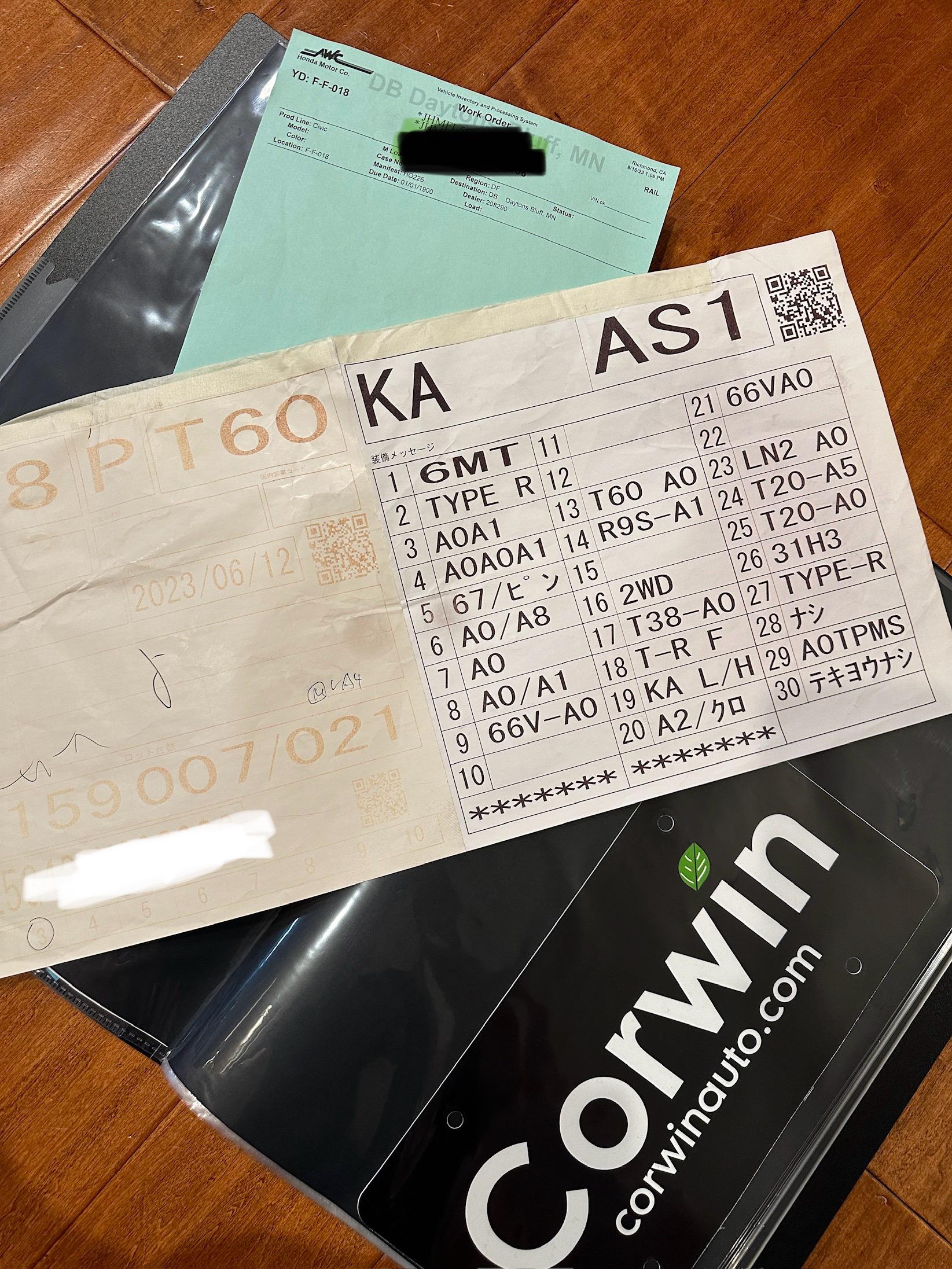 11th Gen Honda Civic ***CAR IS SOLD*** 2023 Civic Type R – Full Body PPF & Clear Tint – 254 miles - $50,750 IMG_8546