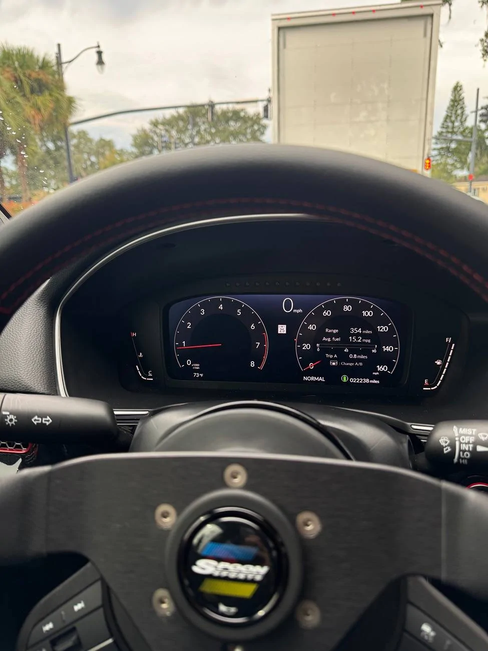 11th Gen Honda Civic 2025 Si full digital cluster works in 22-24 and here's what you need to get it done! IMG_8652