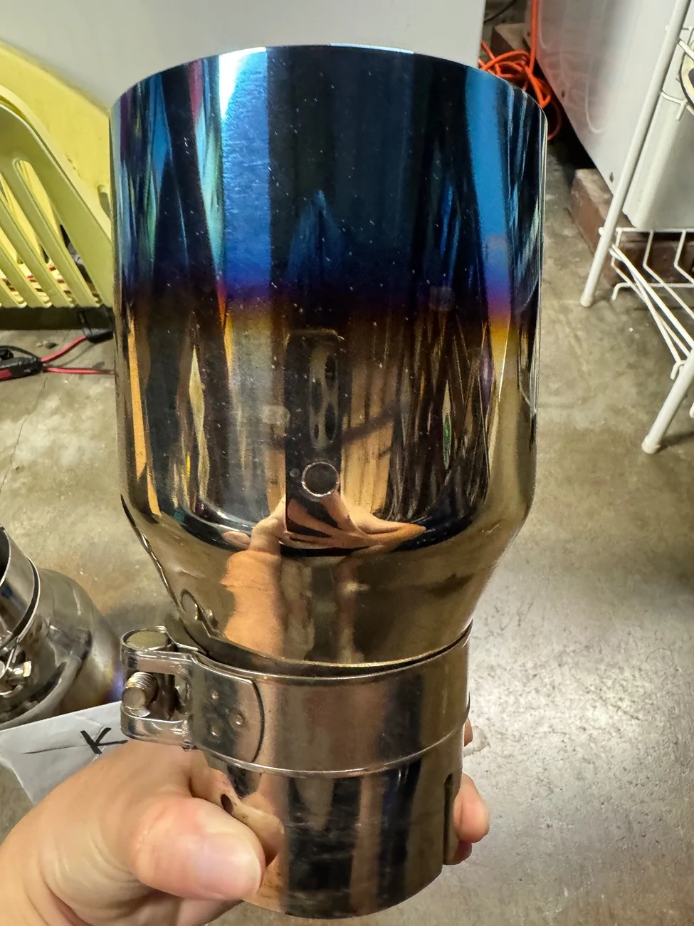 11th Gen Honda Civic Burnt Titanium Exhaust Tips for AWE Exhausts IMG_8815