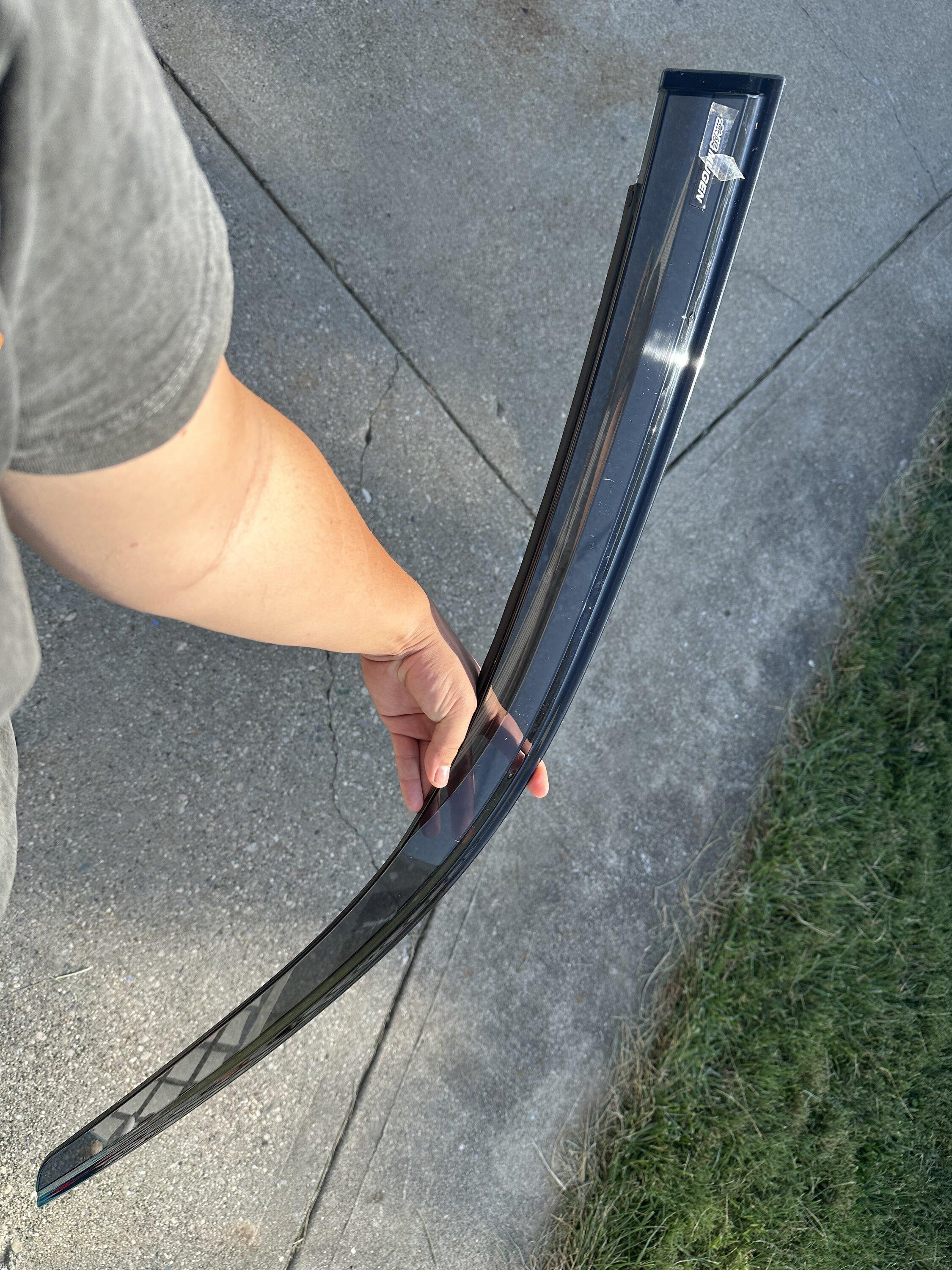 11th Gen Honda Civic Mugen window visors for sale. IMG_8886