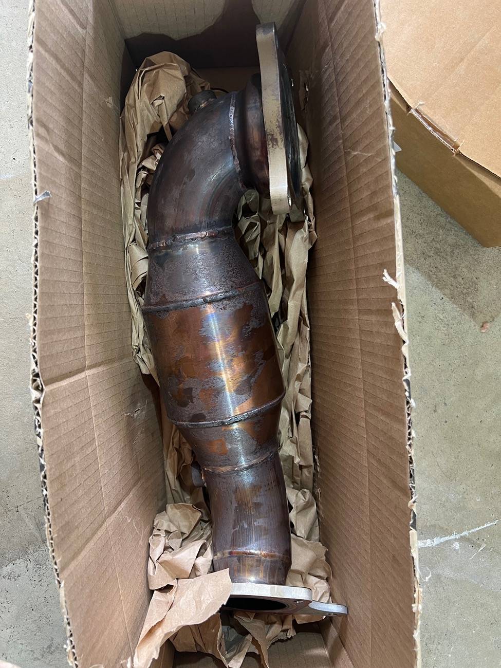 11th Gen Honda Civic MAP 200 cell Race Cat Downpipe.  Norfolk Va IMG_8966