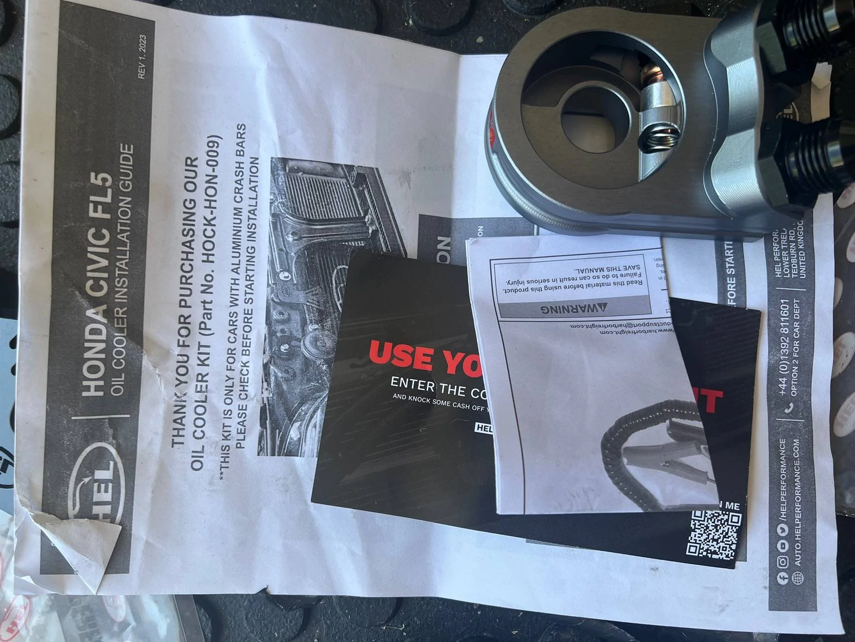 11th Gen Honda Civic HEL Oil Cooler IMG_8986