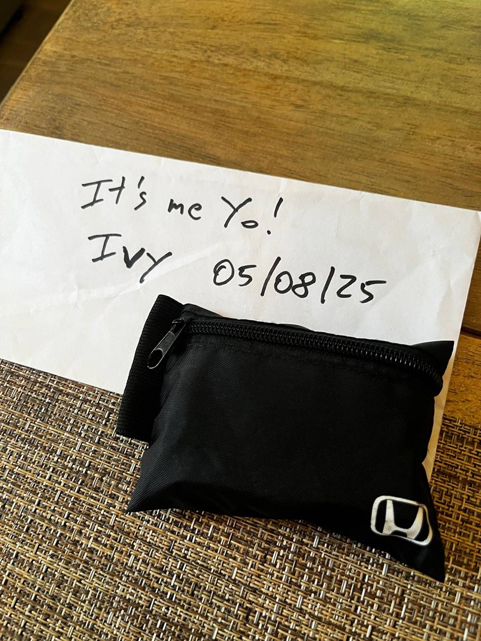 11th Gen Honda Civic Black FL5 FK8 Genuine Honda Wheel Locks in Pouch IMG_9117