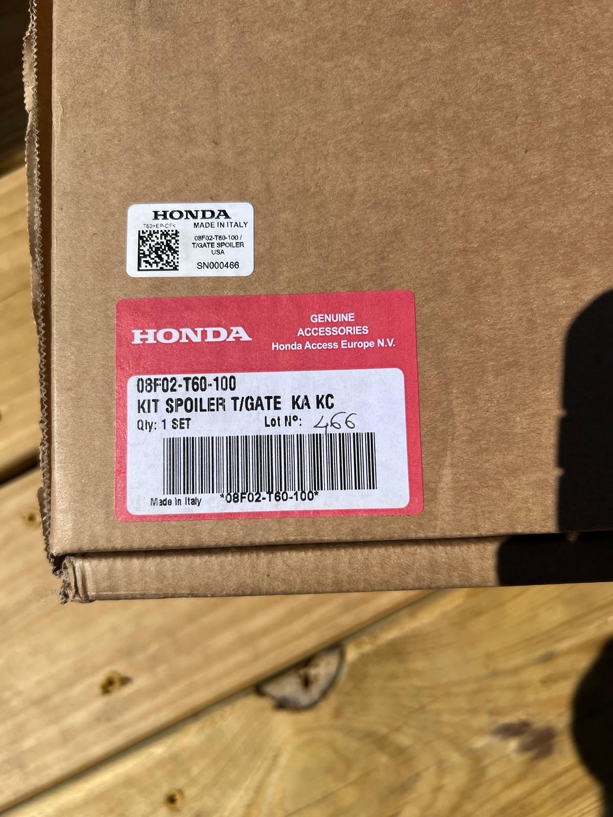 11th Gen Honda Civic Honda Carbon Fiber Wing SOLD IMG_9212