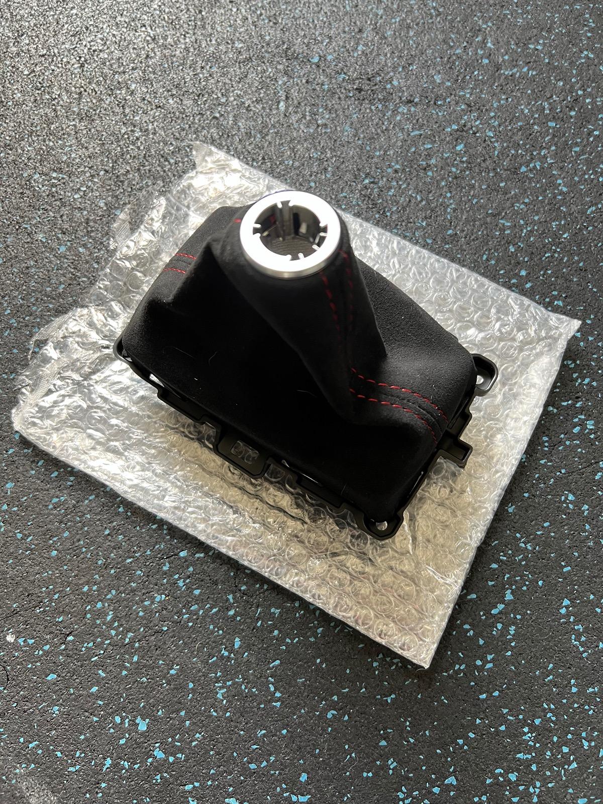 11th Gen Honda Civic Overland Designs Alcantara Shift Boot Assembly SOLD IMG_9213