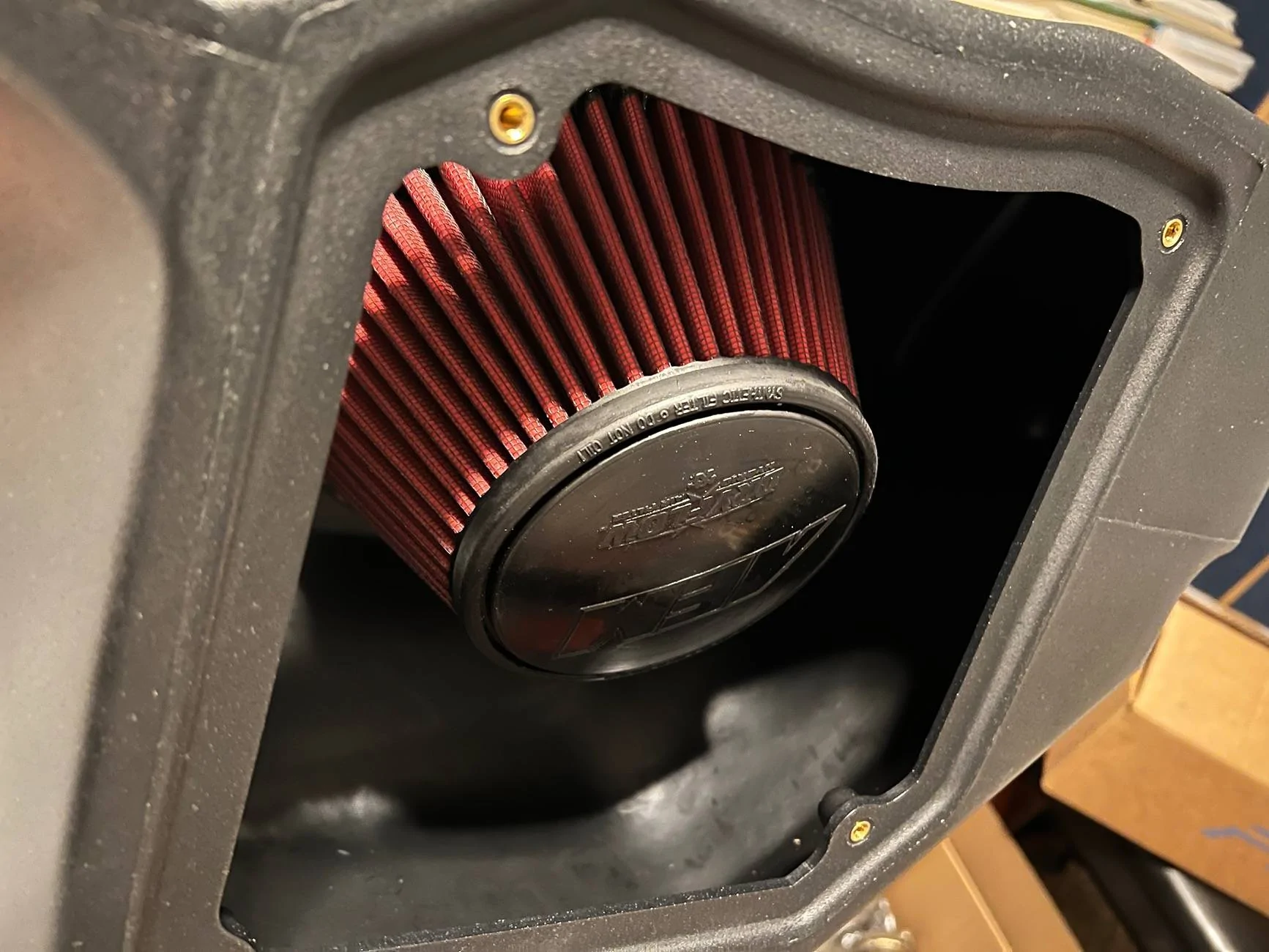 11th Gen Honda Civic AEM dryflow filter for PRL HVI intake IMG_9452
