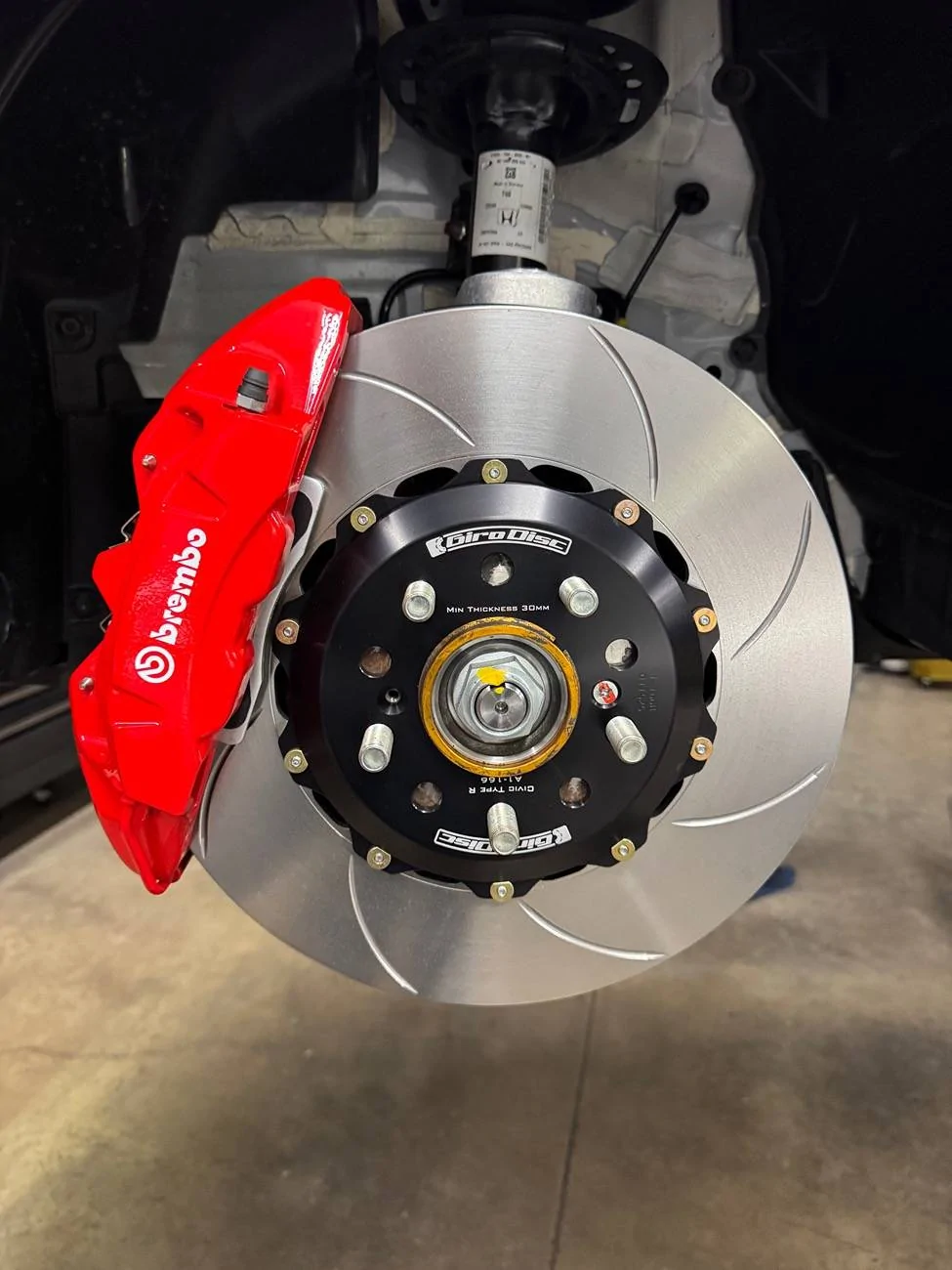 11th Gen Honda Civic Fl5 rotors IMG_9461