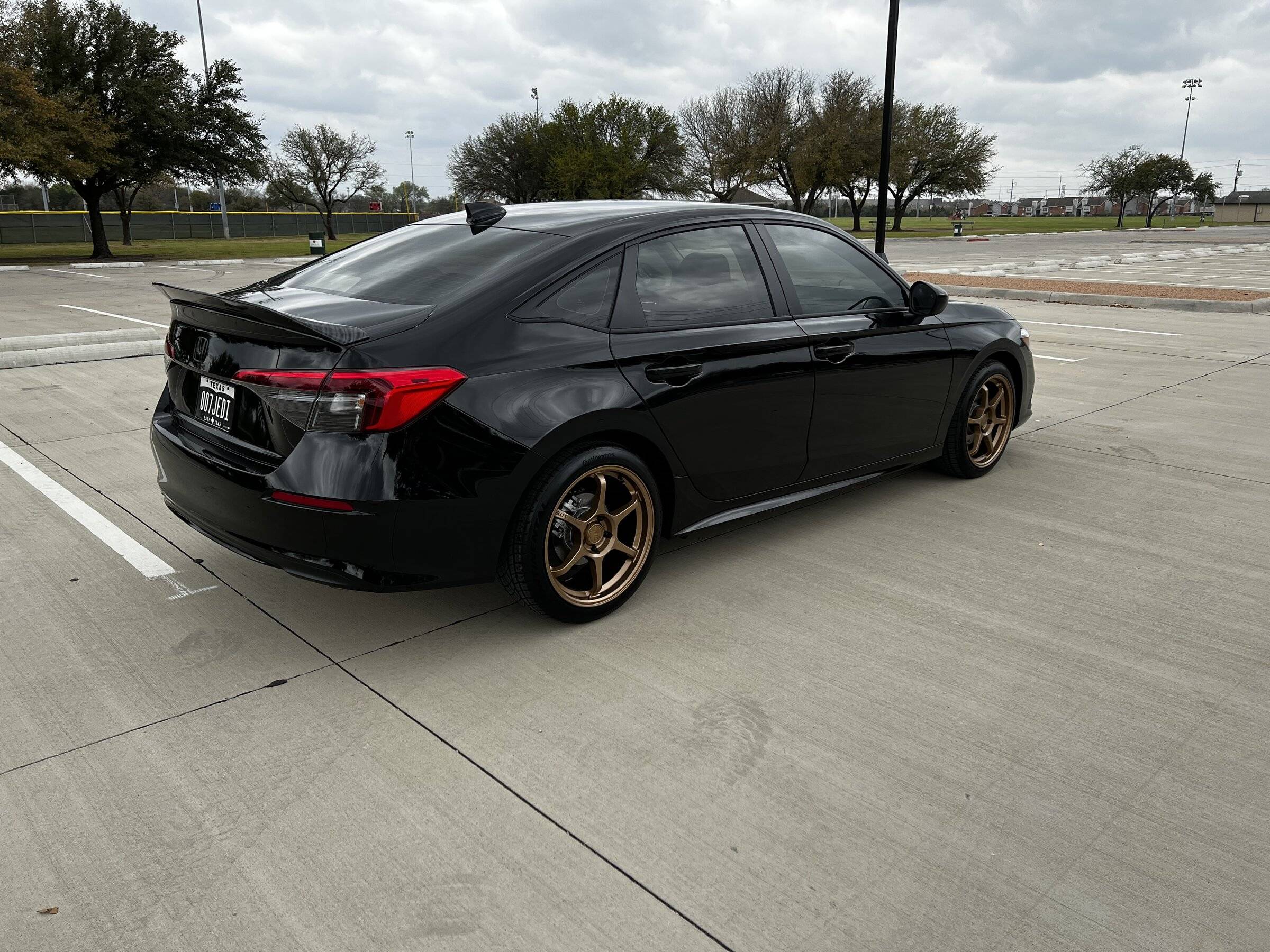 11th Gen Honda Civic 2022 Crystal Black Pearl Civic EX mods so far IMG_9793