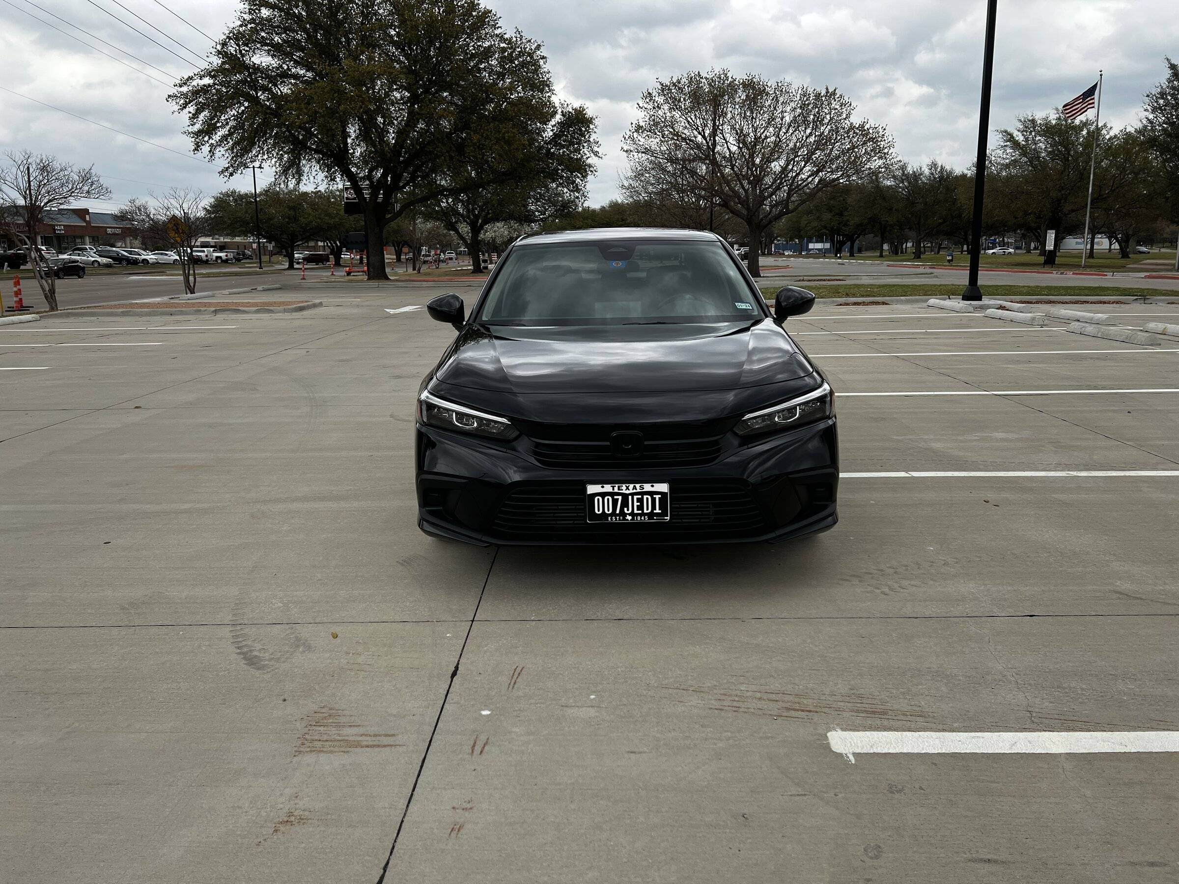 11th Gen Honda Civic 2022 Crystal Black Pearl Civic EX mods so far IMG_9801