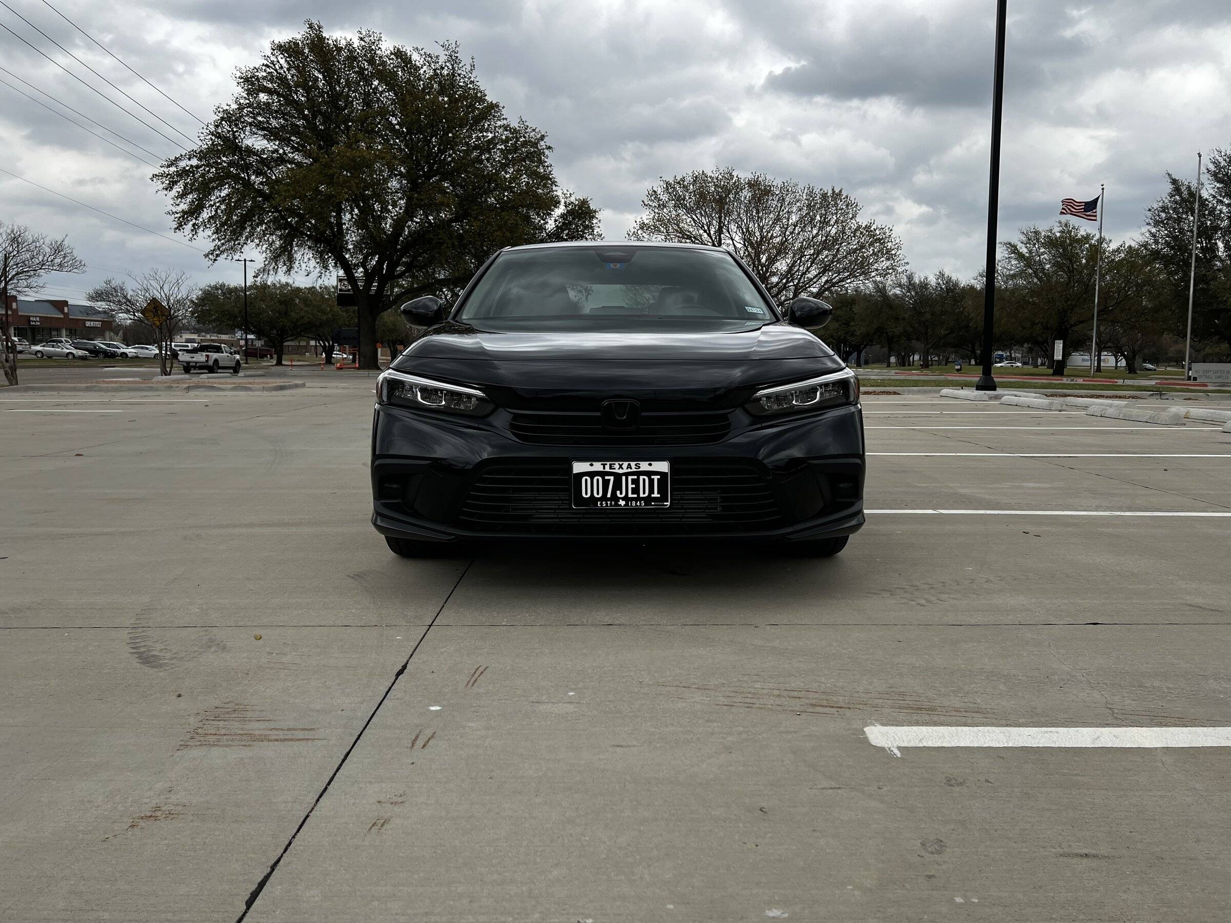 11th Gen Honda Civic 2022 Crystal Black Pearl Civic EX mods so far IMG_9802