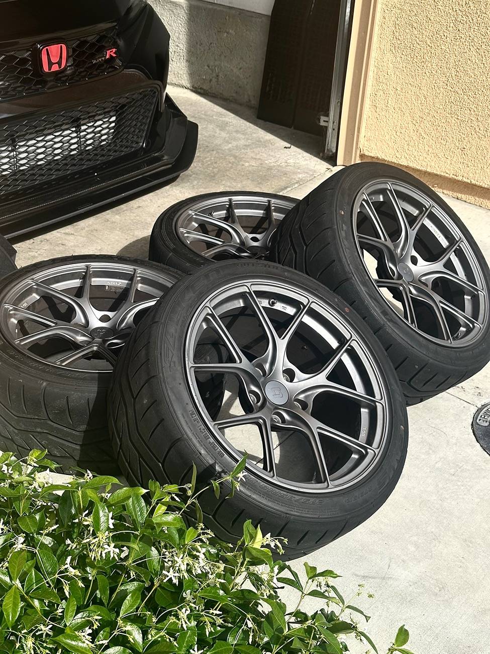 11th Gen Honda Civic Titan7 T-S5 Wheels (18x9.5 +45) w/ Falken RT615K+ Tires IMG_9836
