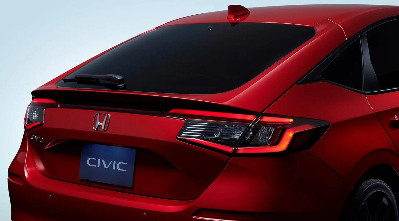 11th Gen Honda Civic 2022 Civic HATCHBACK Rear First Revealed Look! img_exterior_08_s