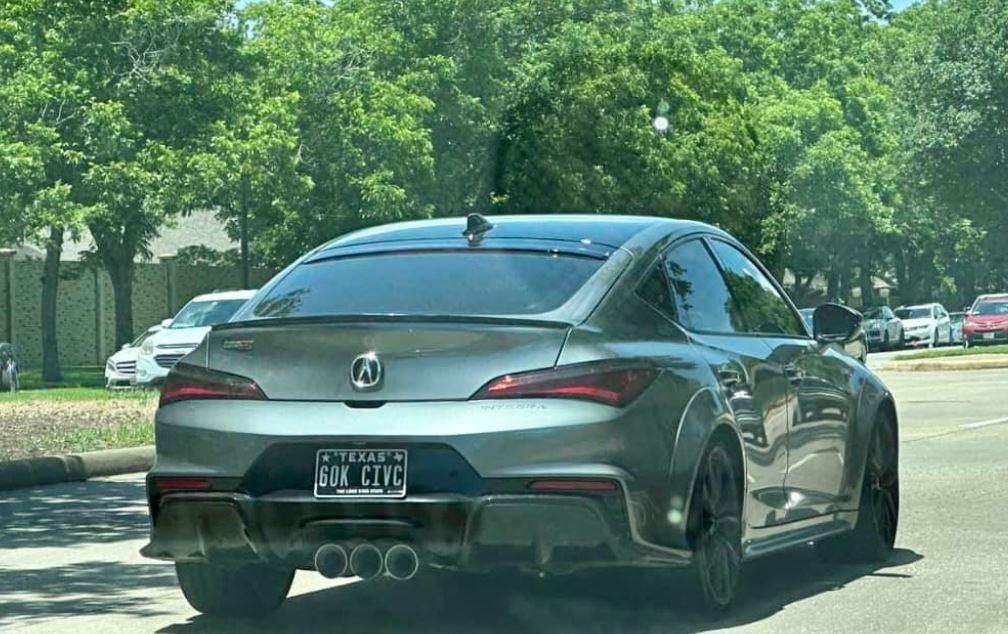 11th Gen Honda Civic FL5 Vanity Plate Hall of Fame ITR.JPG