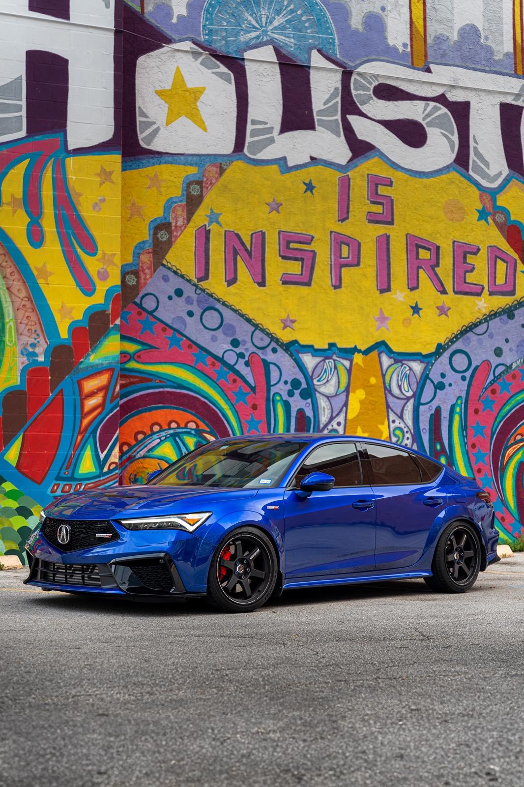 11th Gen Honda Civic [SOLD] 19” TE37 Ultra - Blast Black (19x9.5 +36) ITS (Downtown) 1