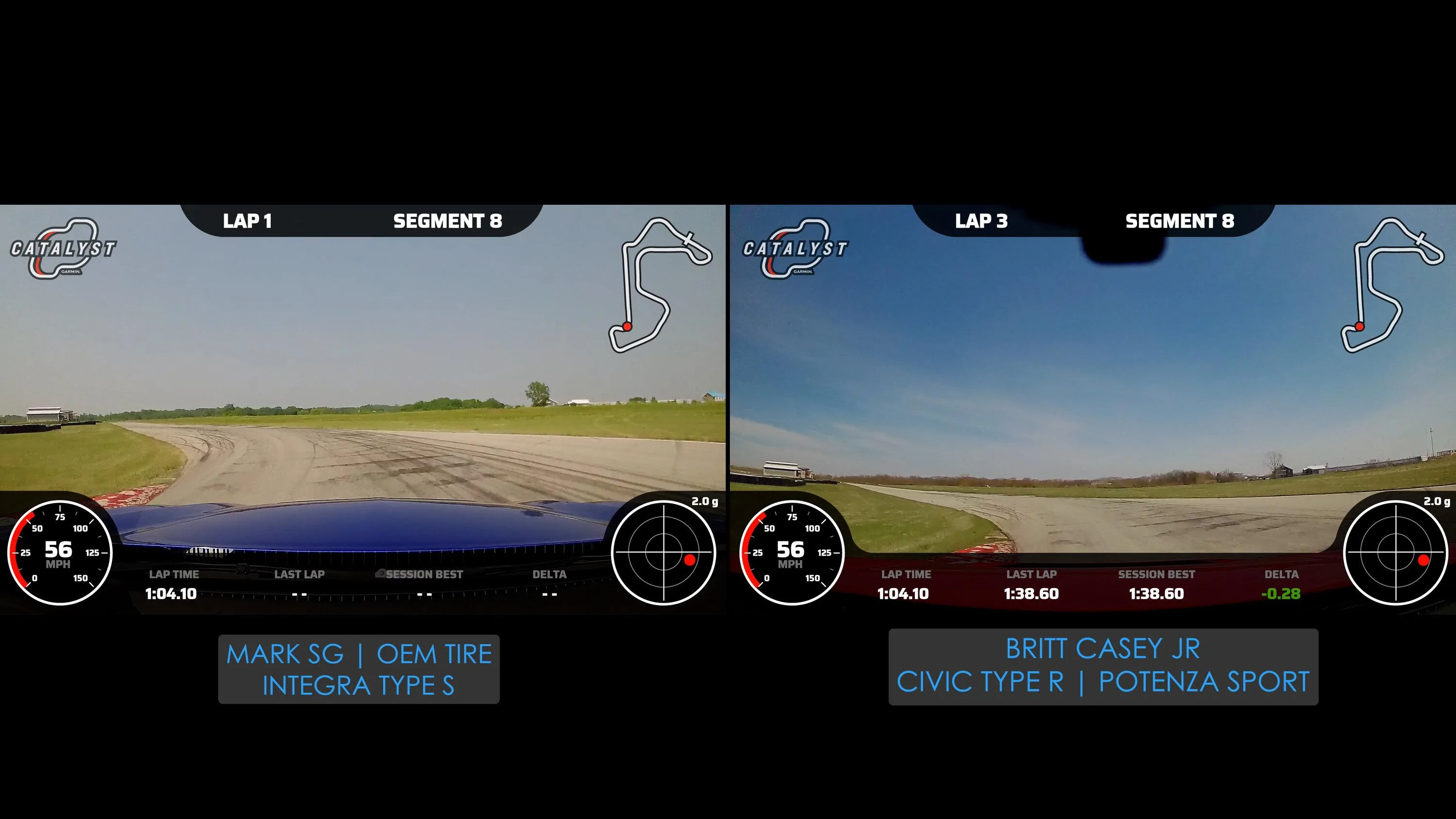 11th Gen Honda Civic FL5 Type R vs DE5 Integra Type S | Savagegeese laps