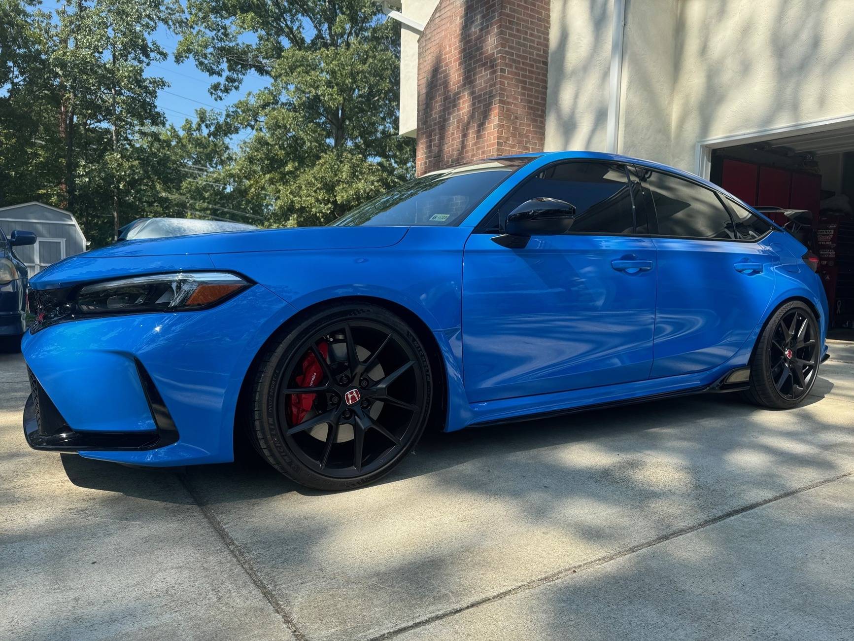 11th Gen Honda Civic Spoon Sports Springs Installed on FL5 w/ 25mm R + 20mm F Spacers lowered revised 3