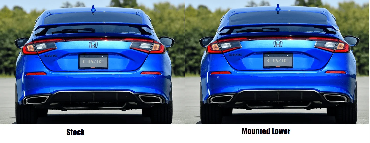 11th Gen Honda Civic 2022 Civic Hatchback Accessories lowerhatch2222