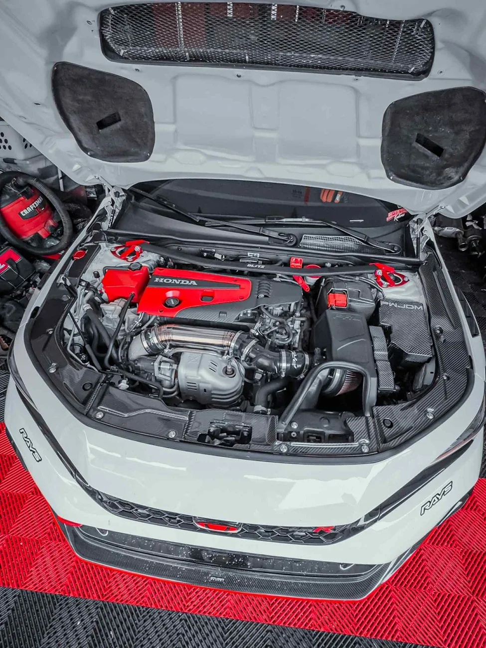 11th Gen Honda Civic WOT -  Cooling Plates & Hood Strut Kits Messenger_creation_558BD677-7137-4E2E-A66F-E82254605A73