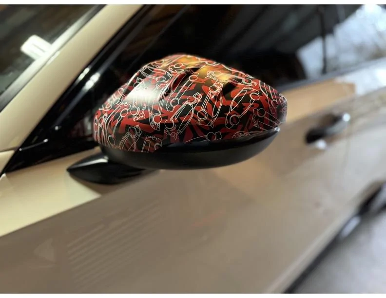 11th Gen Honda Civic FS - FL5 Camo Vinyl / 2'x2' Sheets / $100 + Shipping Mirror Caps