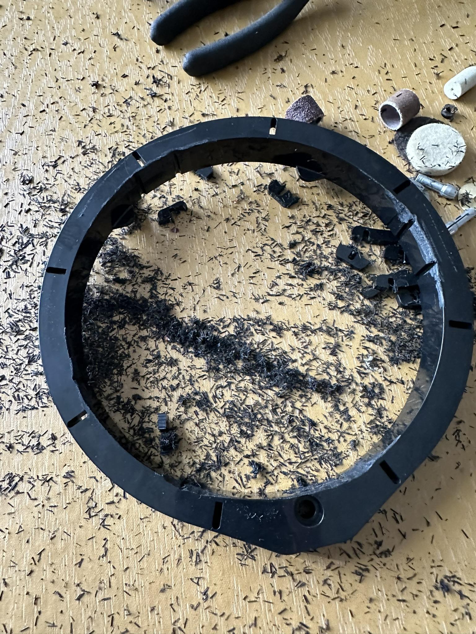 11th Gen Honda Civic Icehawk's "OEM+" speaker upgrade Mounting Rin