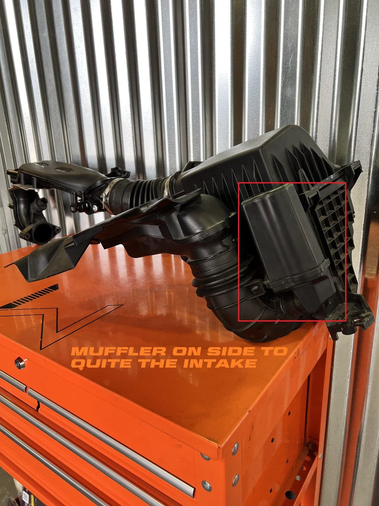 11th Gen Honda Civic 27WON Civic Hybrid Intake System Development muffler+on+2022+intak