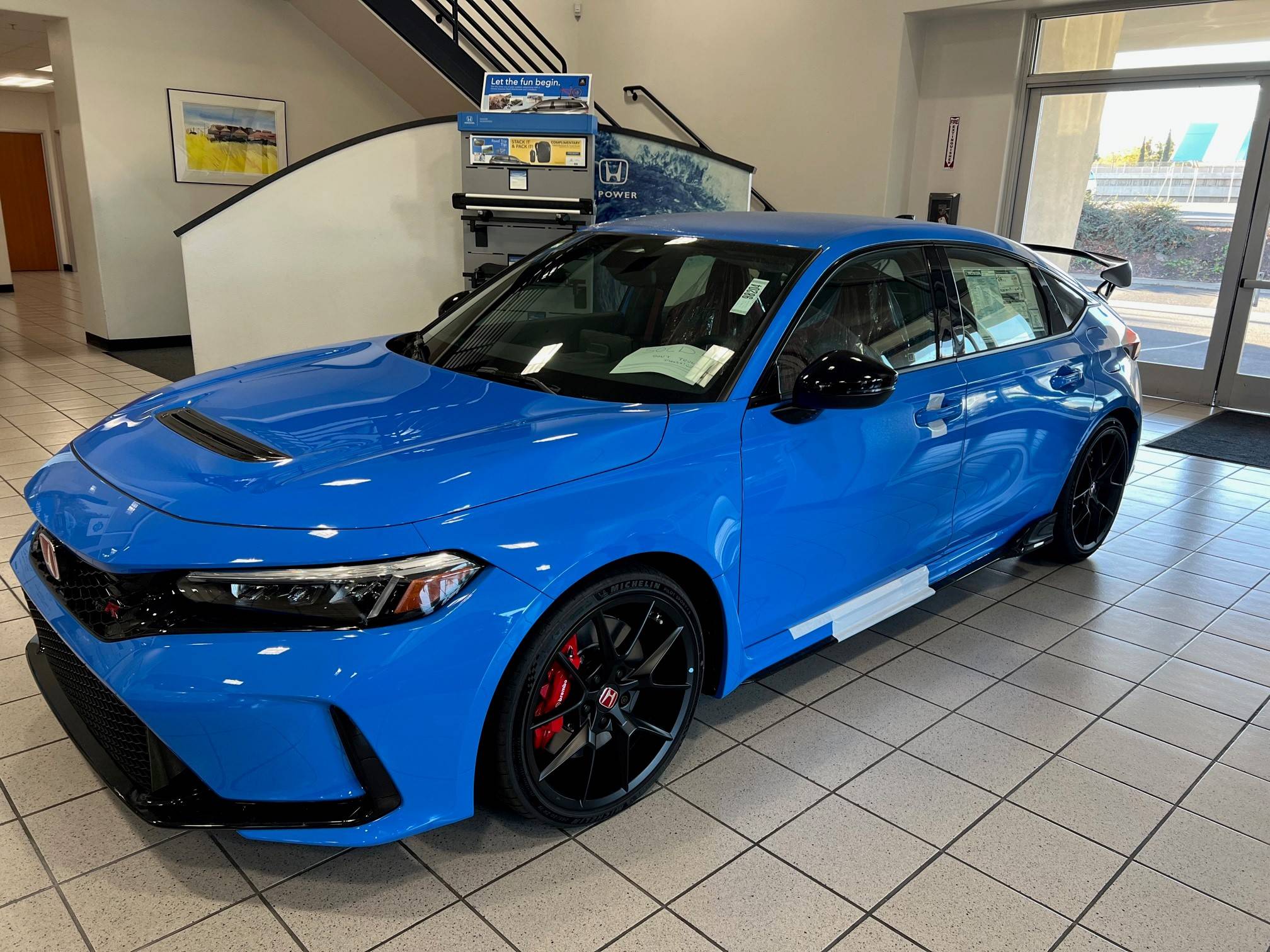 11th Gen Honda Civic Official BOOST BLUE FL5 Type R Photos Thread my FL