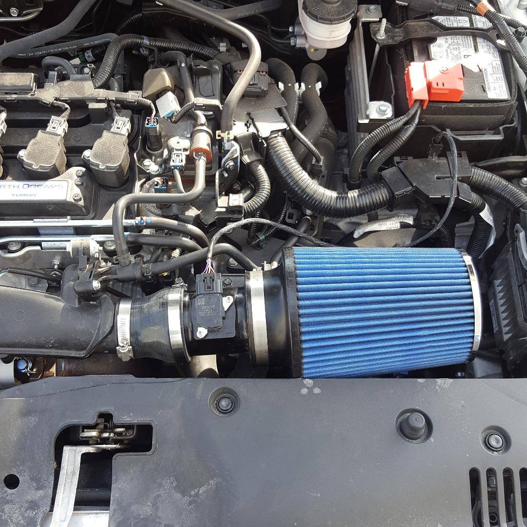 11th Gen Honda Civic 27WON - Testing the OE Turbo Inlet Pipe Myxal SRI Intake 1