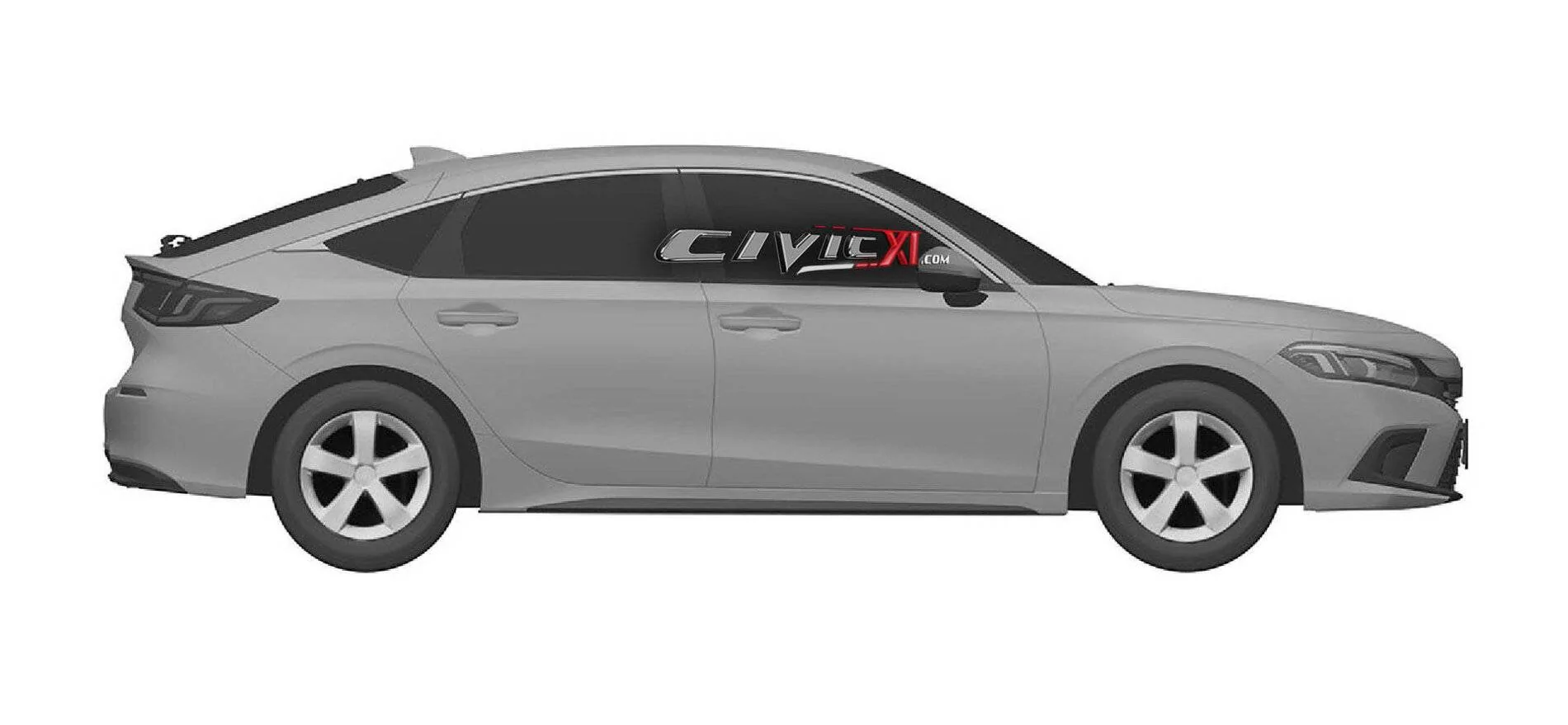 11th Gen Honda Civic Spied: 2022 Civic Hatchback up close n-2022-honda-civic-hatchback-4-civicxi-com-jpg-jpg