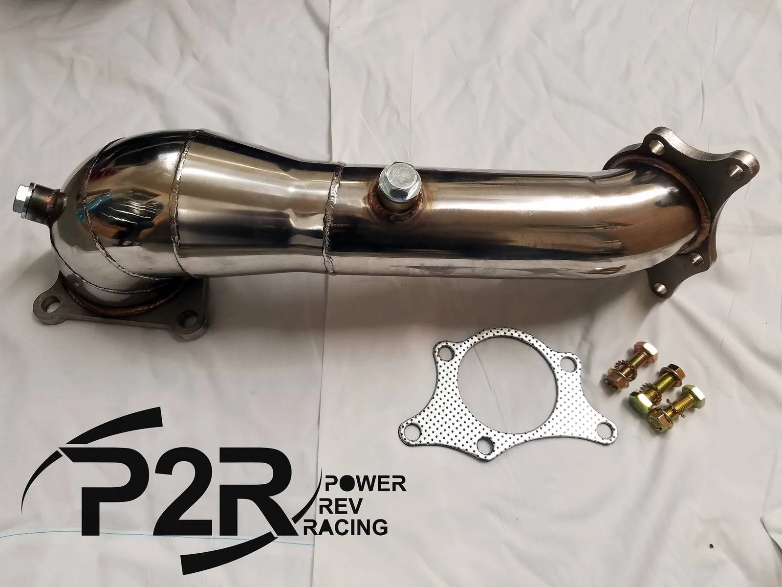11th Gen Honda Civic Power Rev Racing 17-18 Civic Type-r 4" Downpipe | 30+ Ready To Ship! P2R-P374