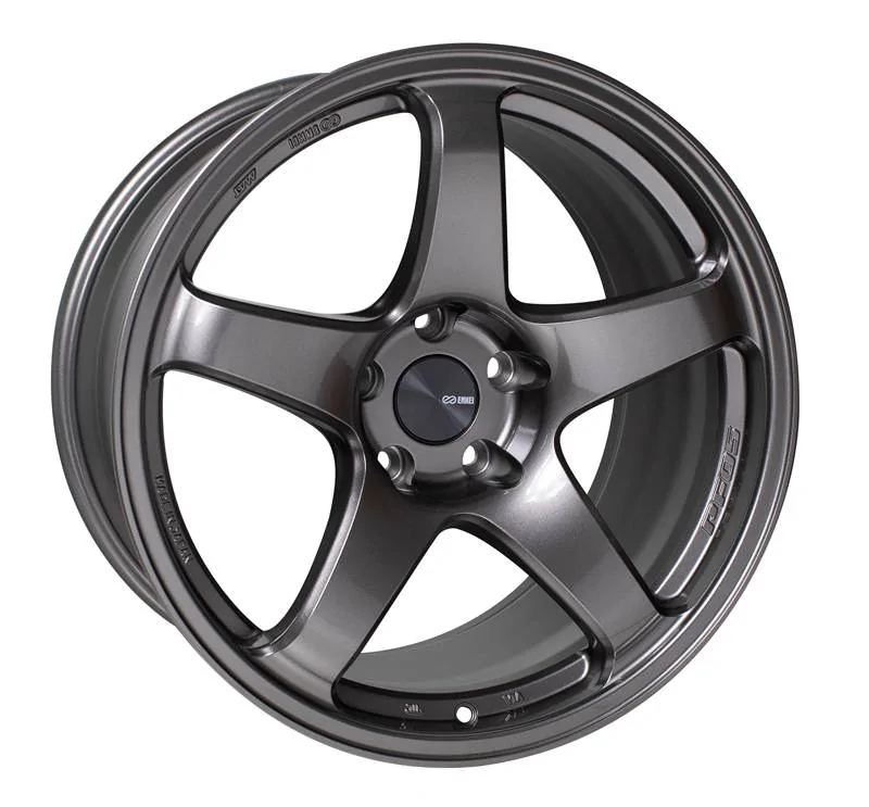 11th Gen Honda Civic Enkei Wheels Wheels RPF1 / Racing Revolution / ALL styles in Stock! PF05-Dark-Silver-18x105