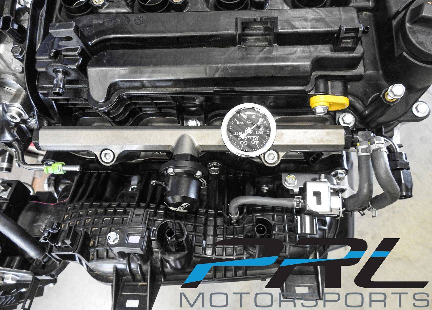 11th Gen Honda Civic PRL Motorsports 1.5T L15B Port Injection Kit Port%20Injection%20Top%20Down%20Manifold%20View_zpsmzswiz8k