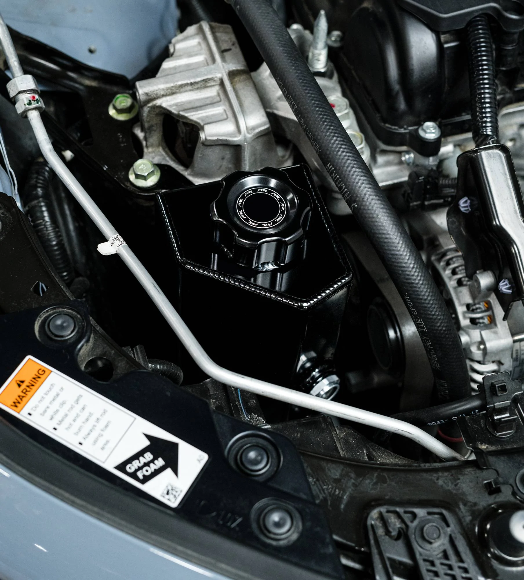11th Gen Honda Civic PRL Motorsports Coolant Overflow Reservoir Tank 2022+ Honda Civic (1.5T & 2.0L) Now Available PRL_CoolantReservoir_Install-13