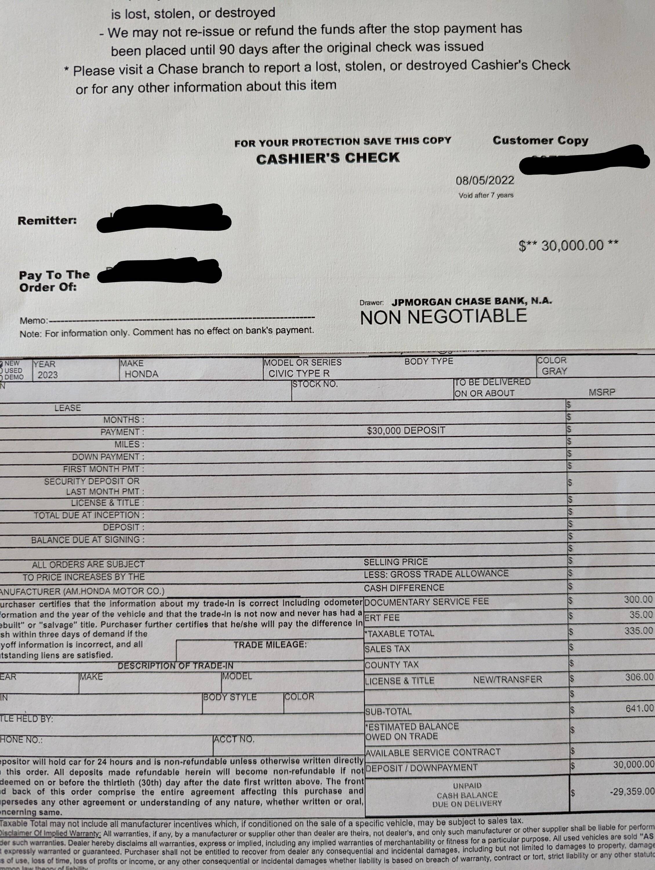 11th Gen Honda Civic 2023 Civic Type R Waitlist / Deposit / Reservations List - Check in here! PXL_20220805_232900059~2