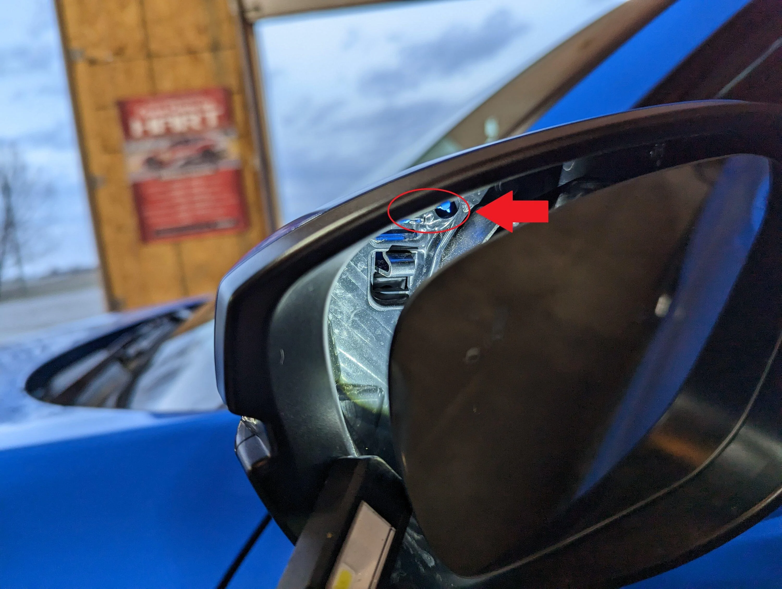 11th Gen Honda Civic Mirror Color Change DIY PXL_20230301_231717665