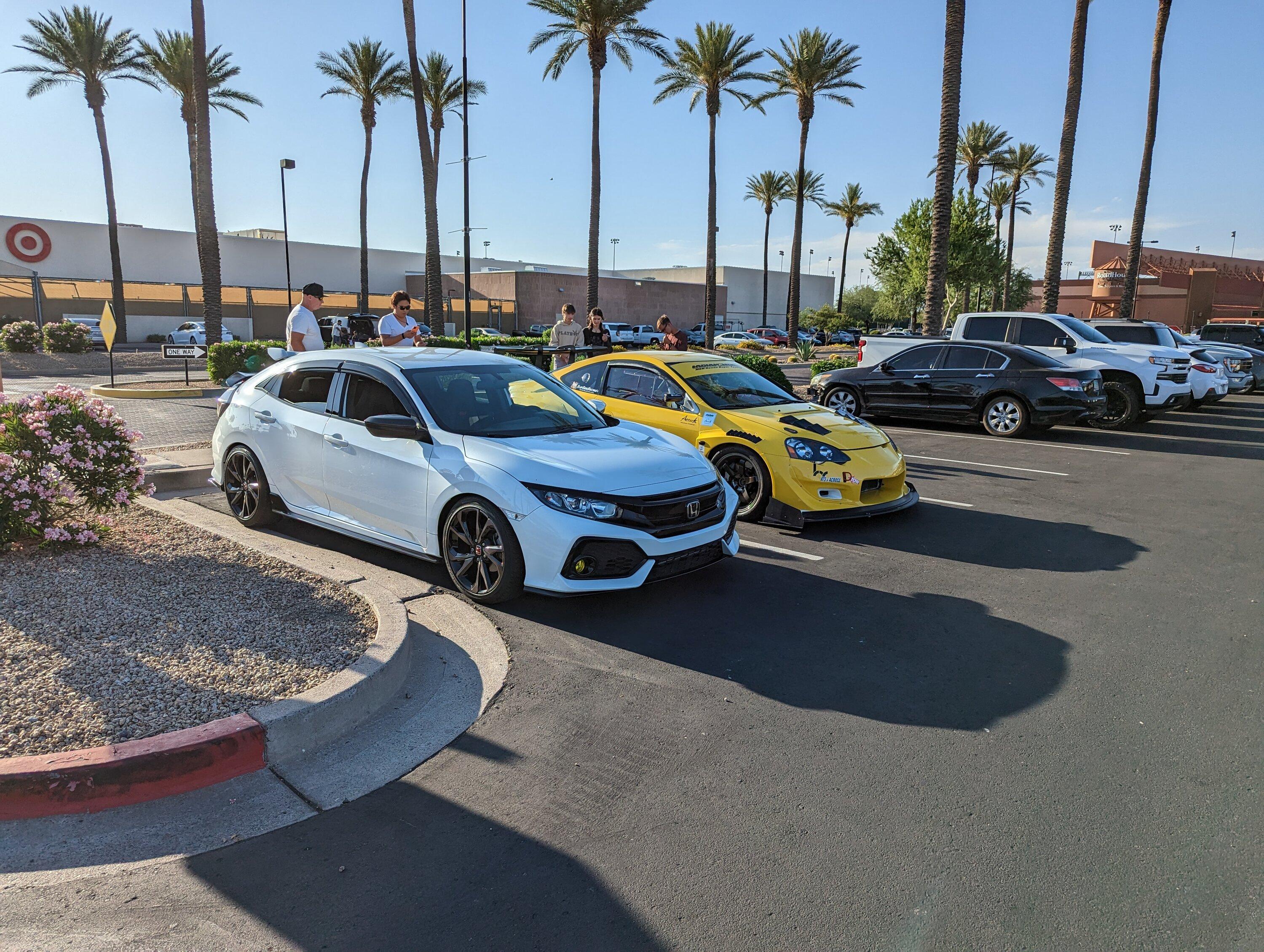 11th Gen Honda Civic Saturday Nights at the Rock and Roll car show in Scottsdale, AZ PXL_20230604_004922138