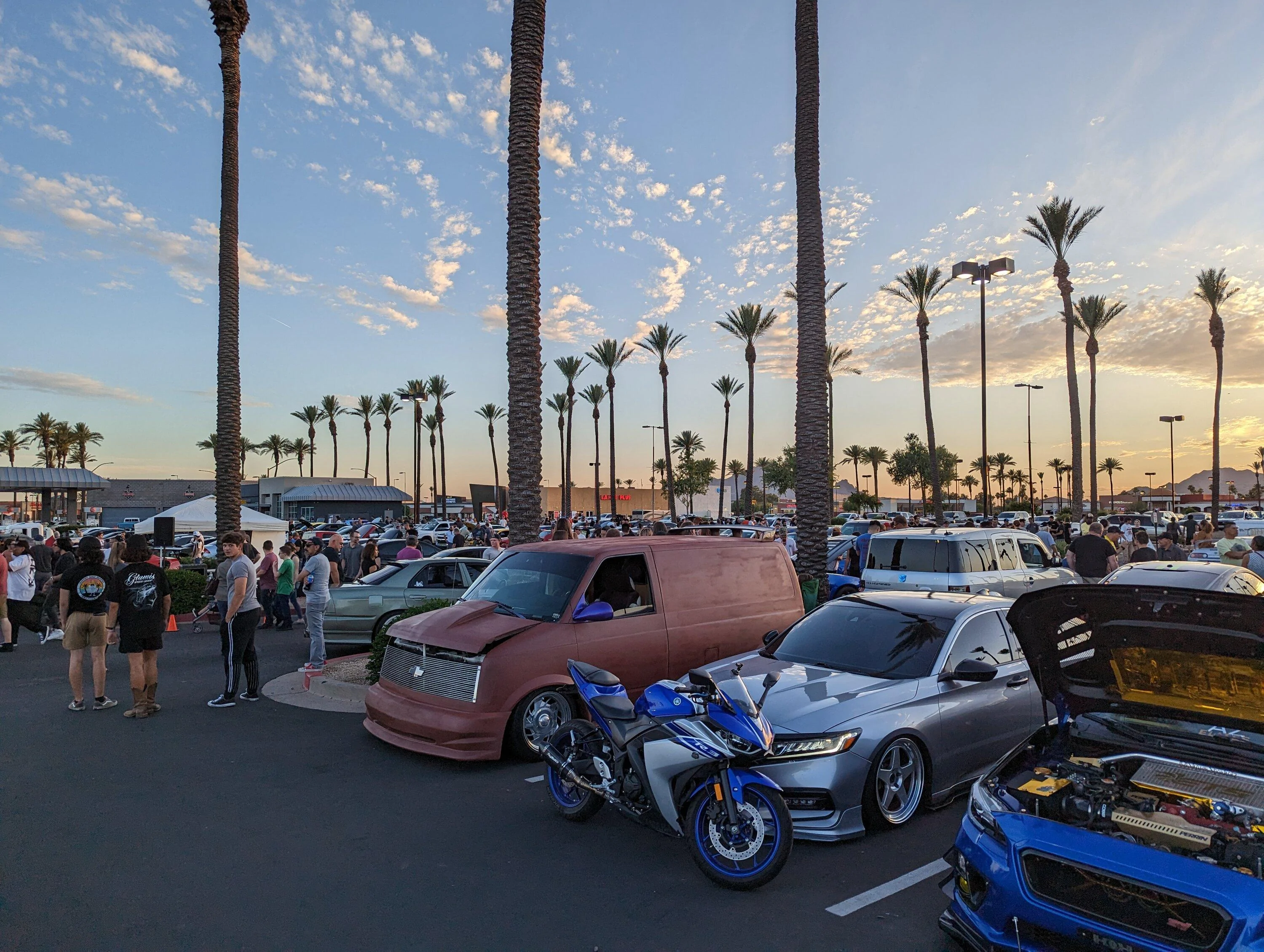 11th Gen Honda Civic Saturday Nights at the Rock and Roll car show in Scottsdale, AZ PXL_20230611_022130980
