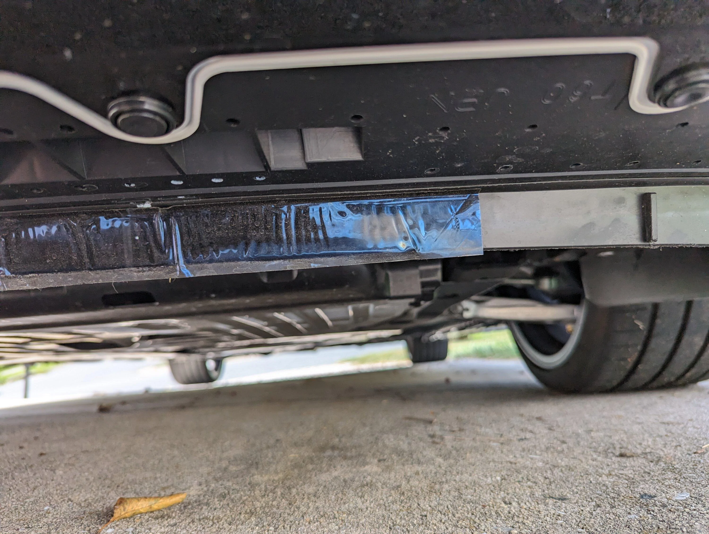 11th Gen Honda Civic Sticker Strip on Bottom Fairing PXL_20230909_154946153