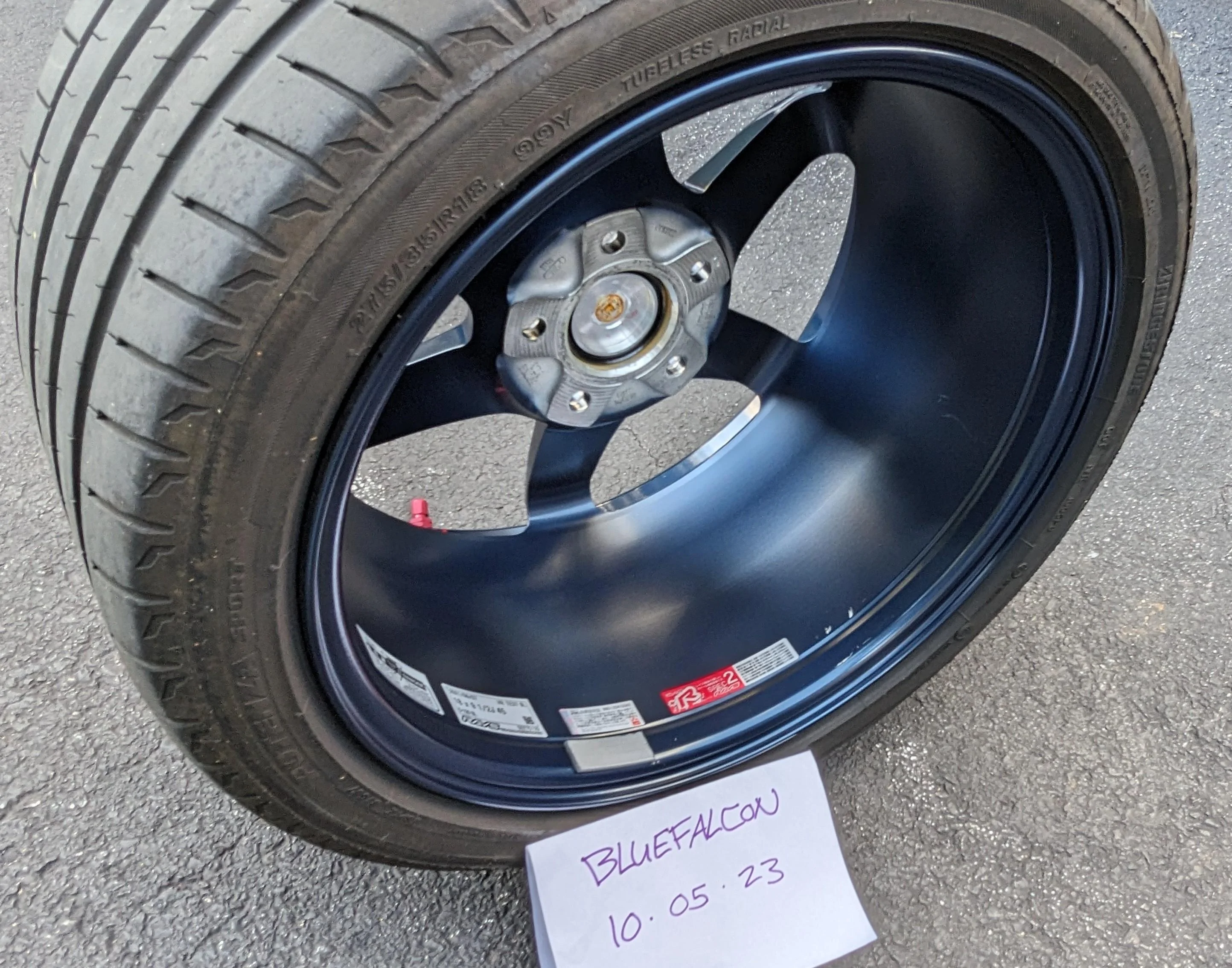 11th Gen Honda Civic **$3100 picked up** FS: Volk TE37SL Mag Blue! Also Rays Adapter Rings and Center Caps Available! PXL_20231005_211445325~2